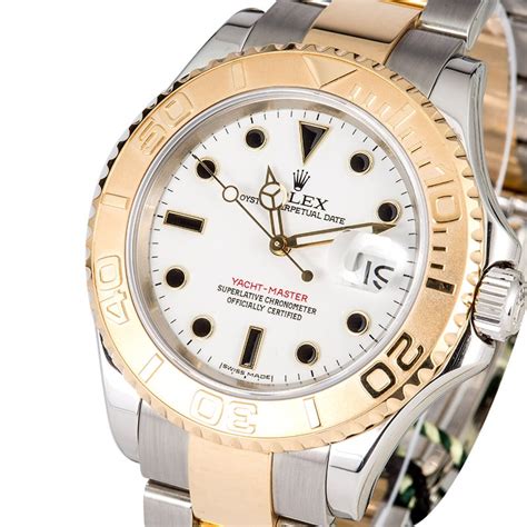 rolex yacht master two tone white face|Rolex Yacht-Master 2 price.